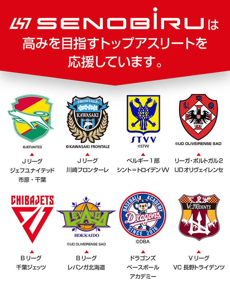 トップアスリートを応援しています