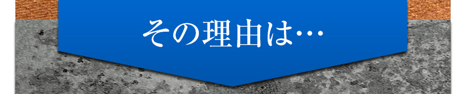 その理由は・・・