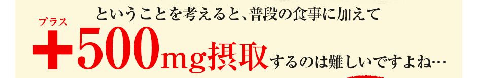 「うちの子は魚が苦手・・・」「毎日魚料理は大変・・・」「おいしく楽しく食べてほしい」ということを考えると、普段の食事に加えて+500mg摂取するのは難しいですよね・・・