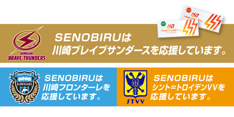 SENOBIRUは川崎フロンターレを応援しています。
